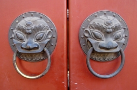 Hutong door knockers